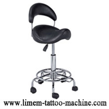 Ajustable Black Tattoo Stuhl Tattoo HockerTragbarer Tattoo Stuhl